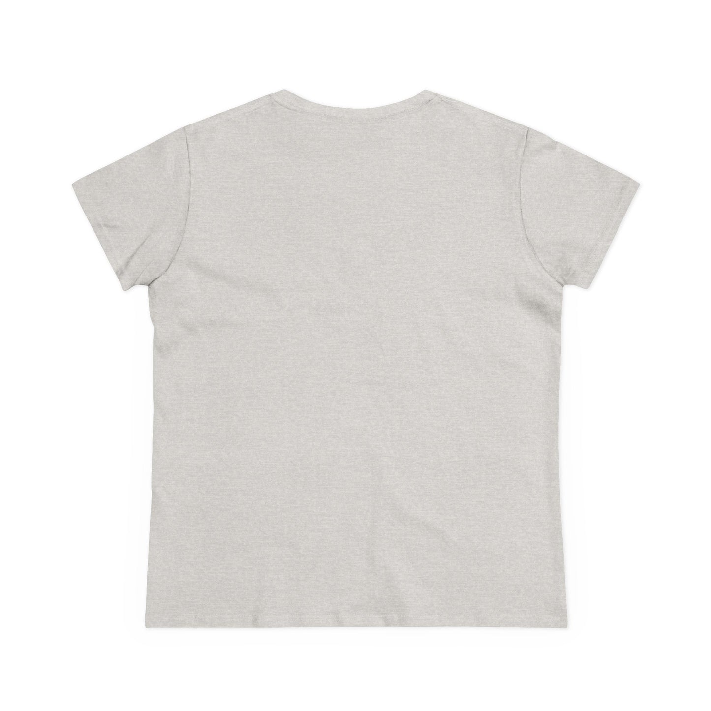 Back view of the Cute Halloween Ghost T-Shirt for Kids & Adults, Unisex Spooky Tee, highlighting its comfortable and classic design.