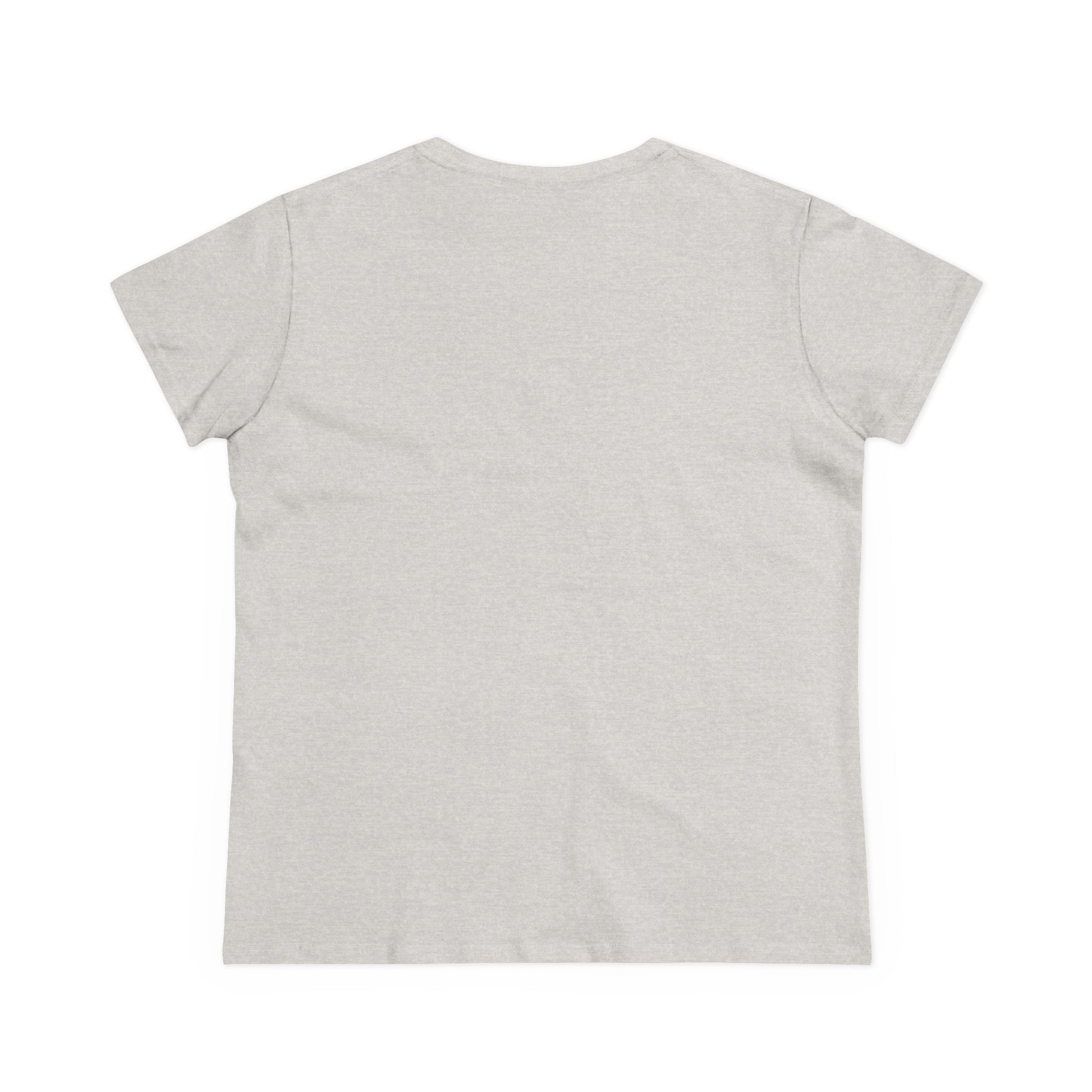 Back view of the Cute Halloween Ghost T-Shirt for Kids & Adults, Unisex Spooky Tee, highlighting its comfortable and classic design.