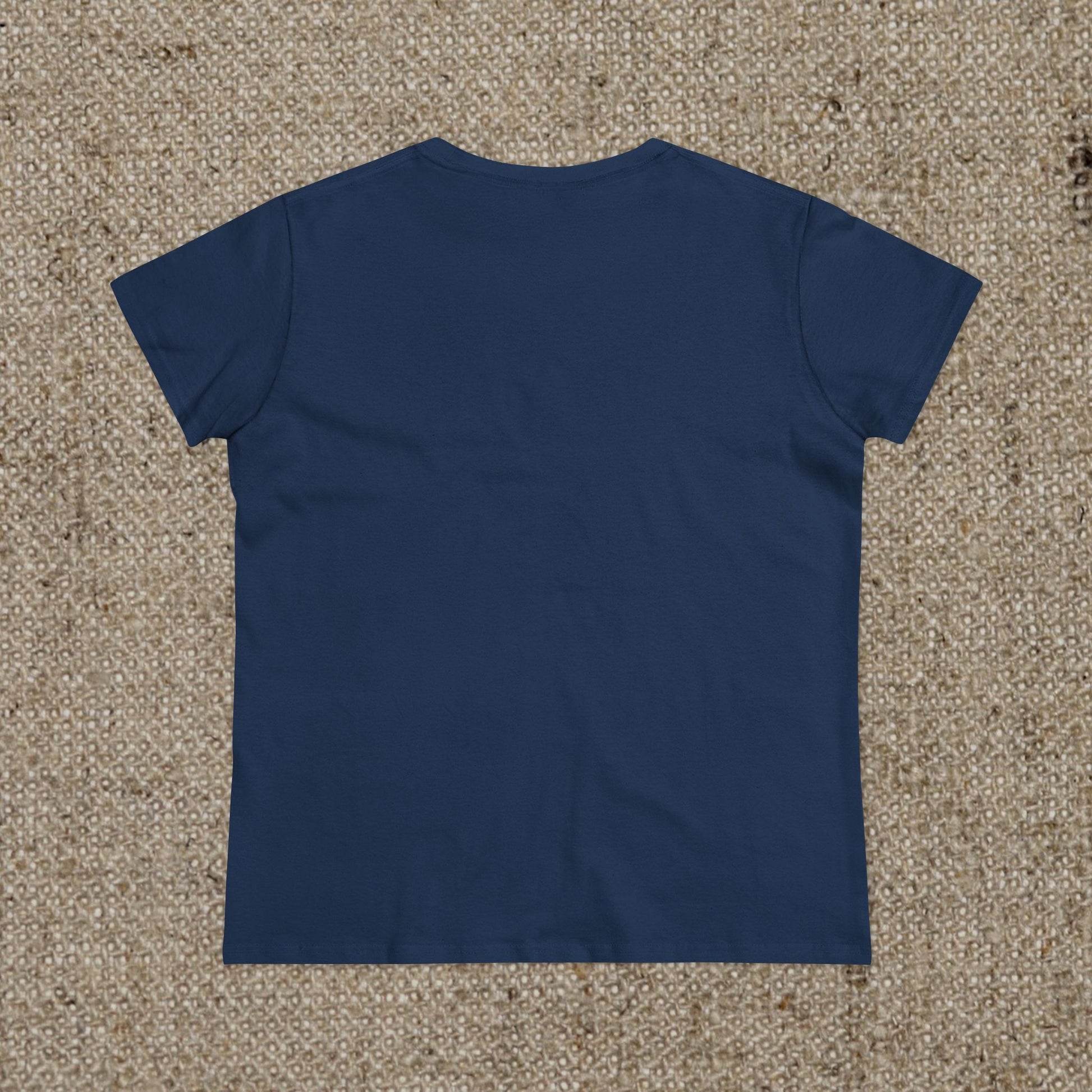 Back view of ZenAndWhiskey Classic 100% Cotton Tee, showcasing a soft and durable design perfect for everyday wear.