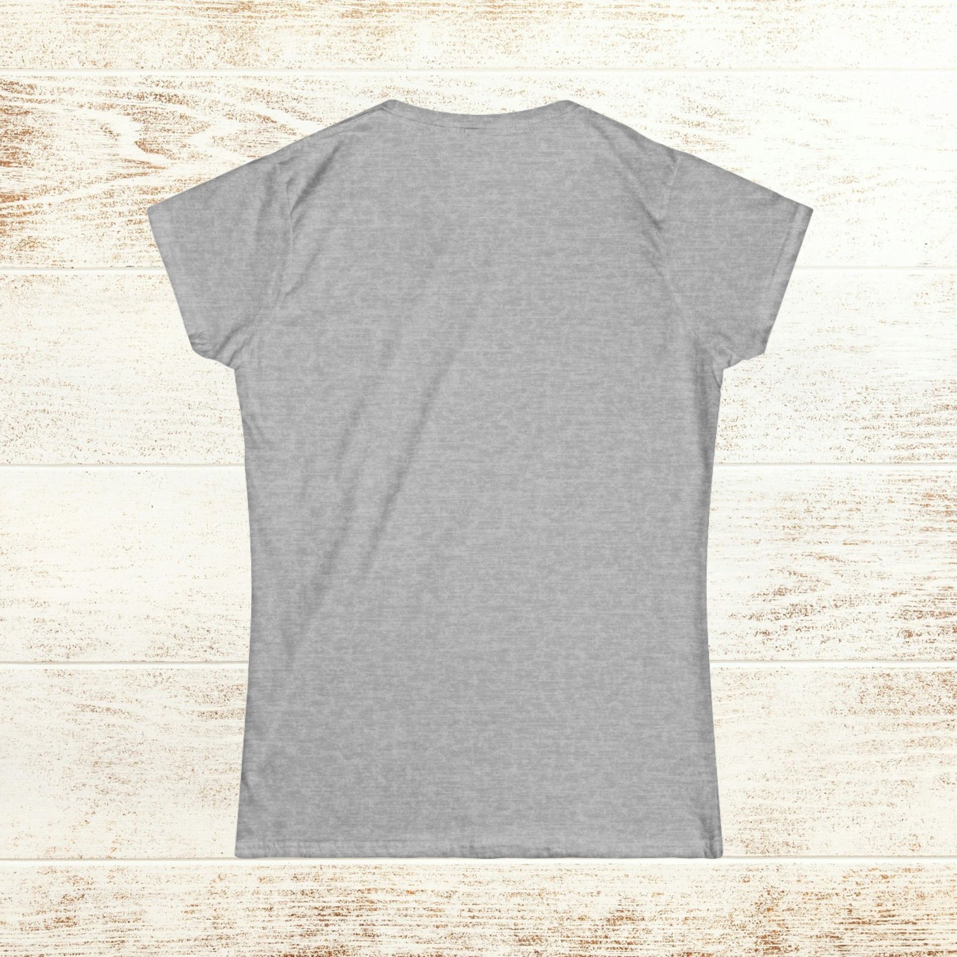 No Bad Vibes Tee - Back view of a plain grey t-shirt with a seamless design, crafted from 100% soft ring-spun cotton, ideal for stylish comfort.