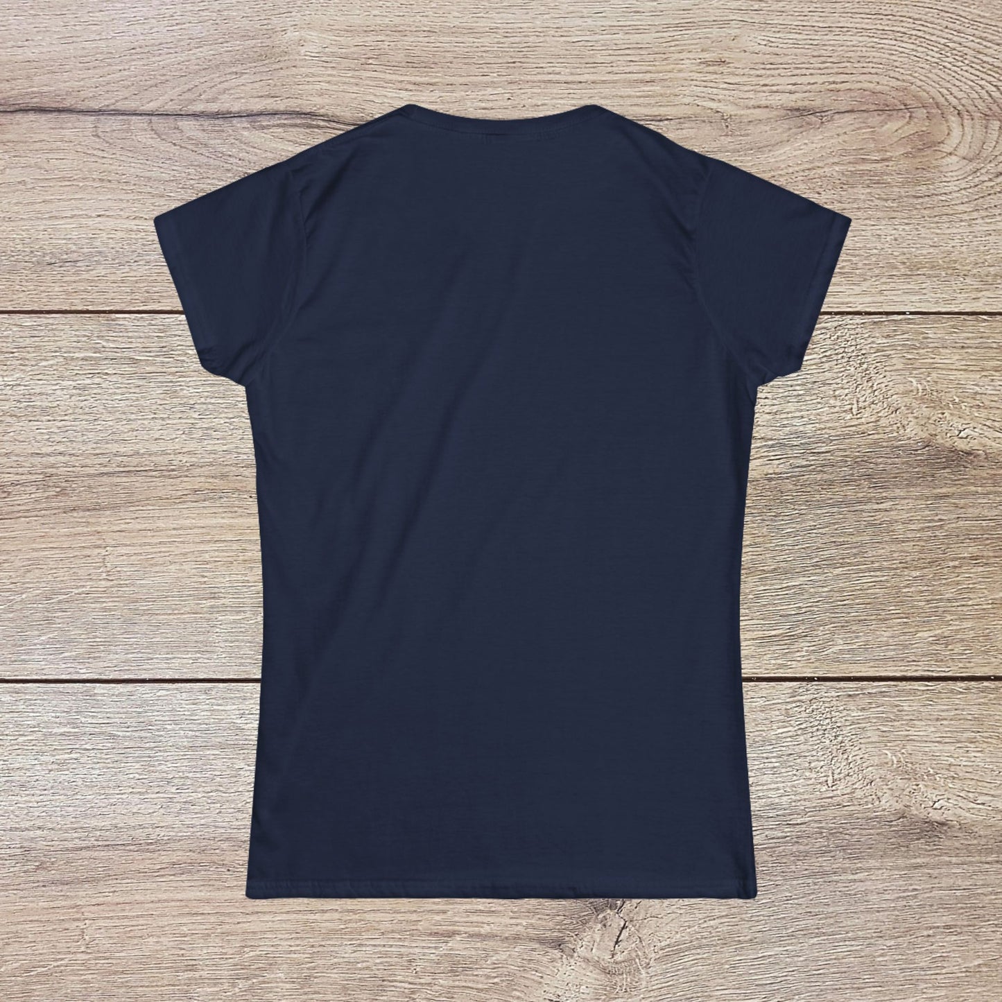 Back view of a Funny Pilates T-Shirt, showcasing its durable shoulder tape and classic fit for everyday comfort.