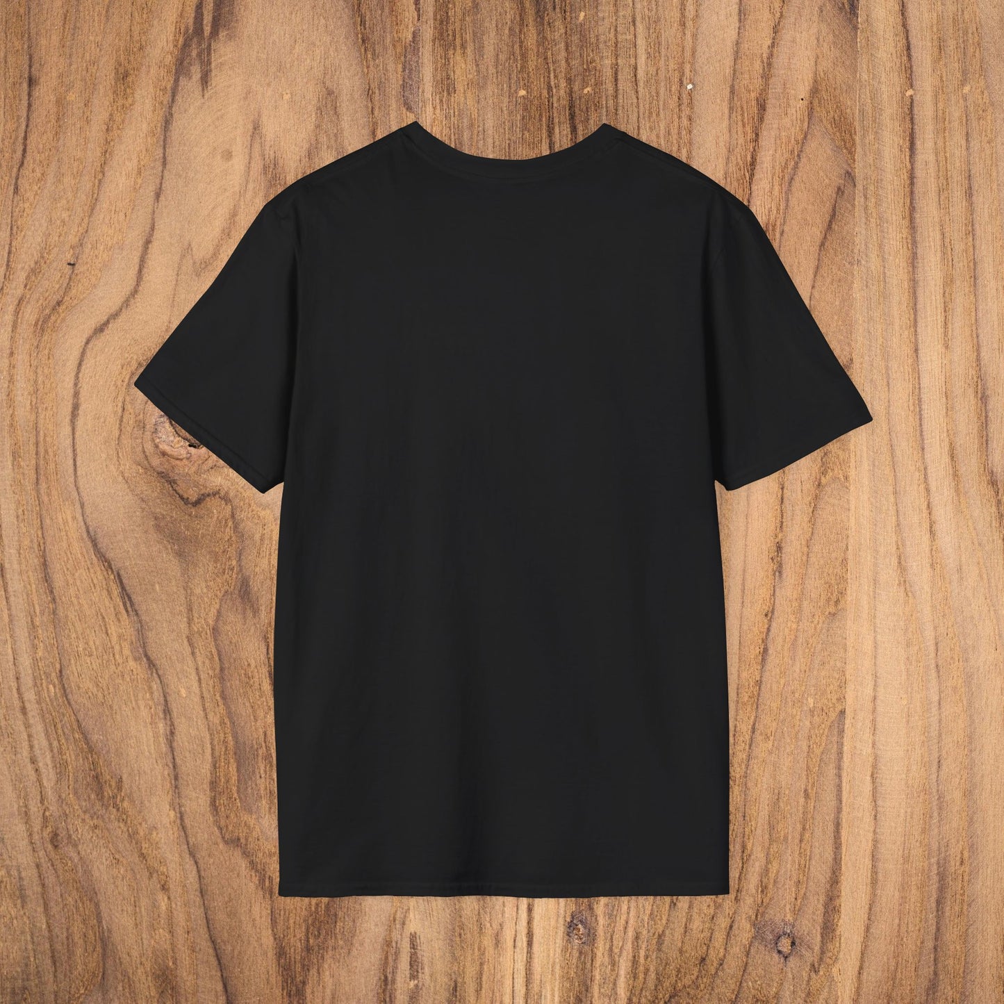 Back view of the Vintage Southern Gentleman Golf Shirt, showcasing a classic fit without side seams for a clean look.