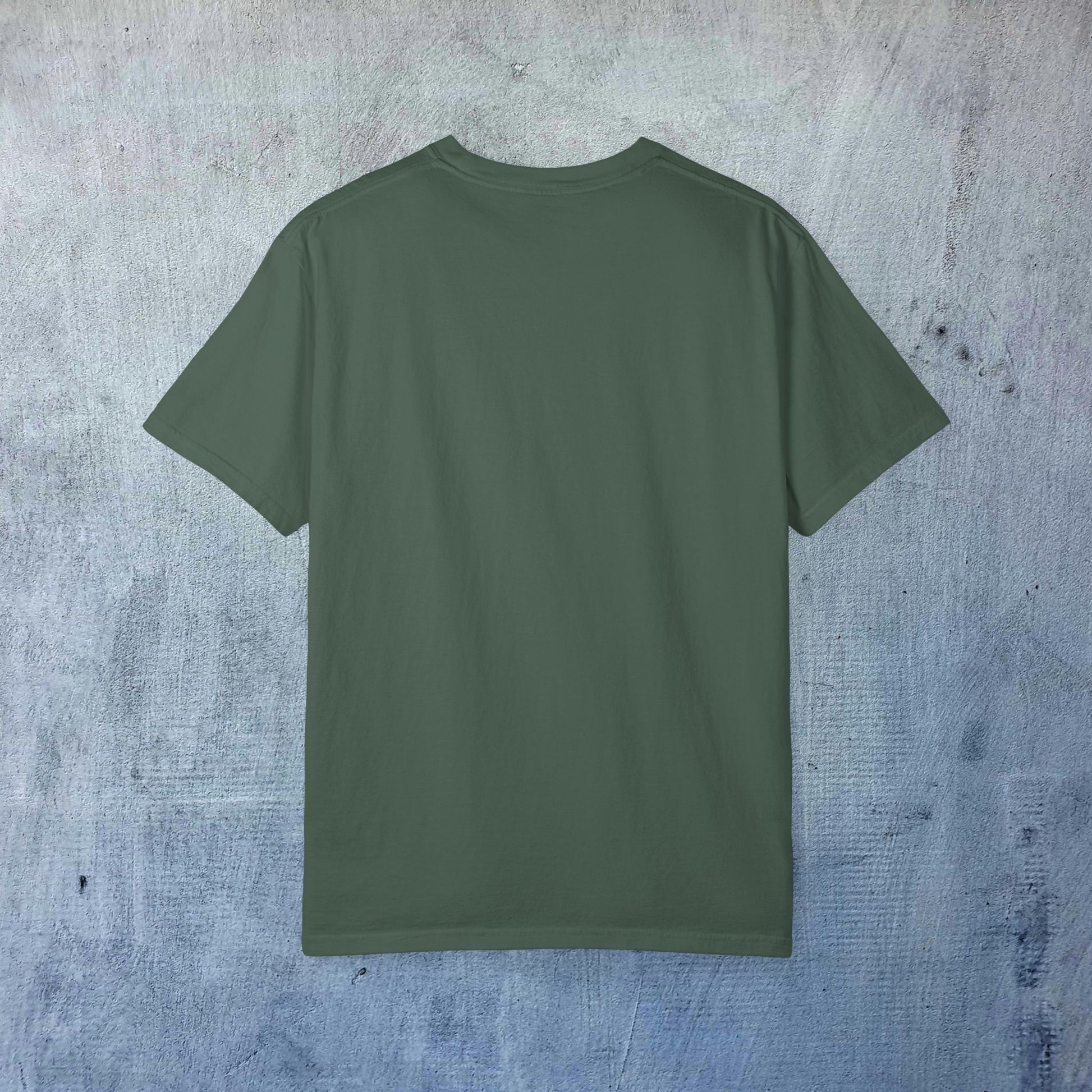 Back view of the Sleek Woof of Ball Street T-Shirt, emphasizing comfort and minimalist design.