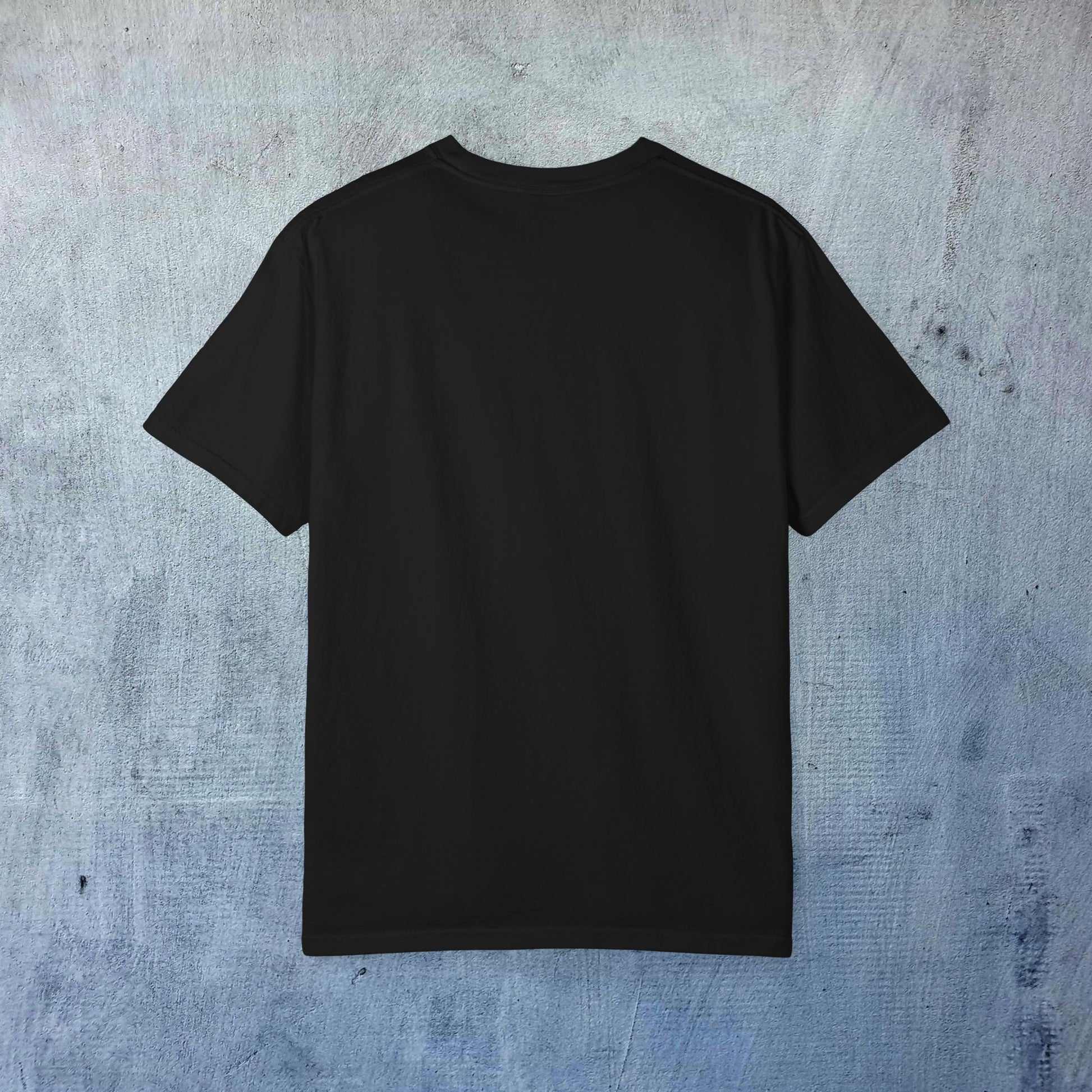 Back view of the Sleek Woof of Ball Street T-Shirt, emphasizing its stylish, seamless design and high-quality fabric. Ideal for everyday wear and a statement piece.