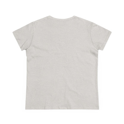 Back view of the Cute Halloween Ghost T-Shirt for Kids & Adults, Unisex Spooky Tee, highlighting its comfortable and classic design.