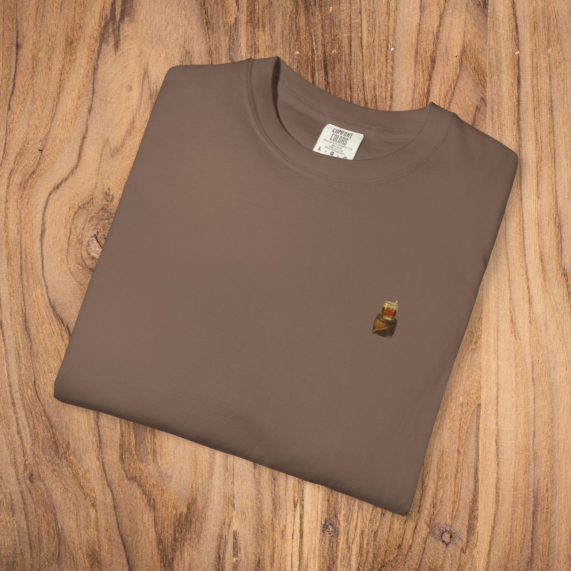 Premium Southern Made T-Shirt folded flat, showcasing a small stylish design. Perfect for casual wear and available in multiple sizes.