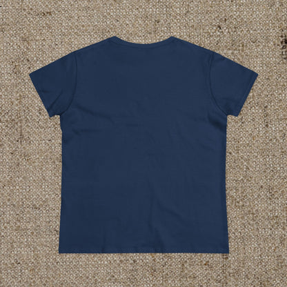 Back view of ZenAndWhiskey Classic 100% Cotton Tee, showcasing a soft and durable design perfect for everyday wear.