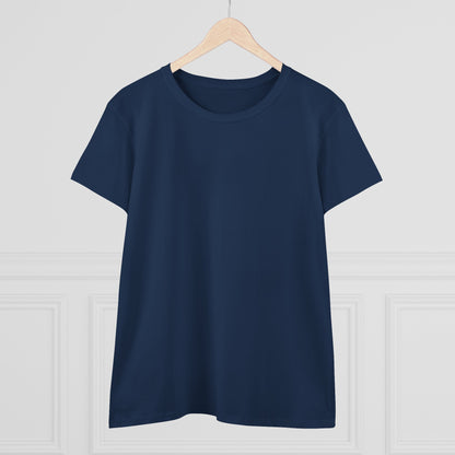 Unisex Dog Lover T-Shirt displayed on a hanger in navy blue - 100% Cotton Soft Short Sleeve Tee for Casual Comfort, suitable for any relaxed occasion.