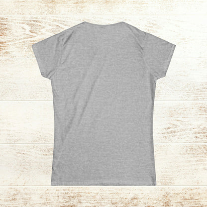 No Bad Vibes Tee - Back view of a plain grey t-shirt with a seamless design, crafted from 100% soft ring-spun cotton, ideal for stylish comfort.