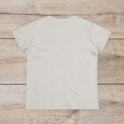 Back view of the Wine Not Tee, highlighting a clean and simple design on a soft fabric.