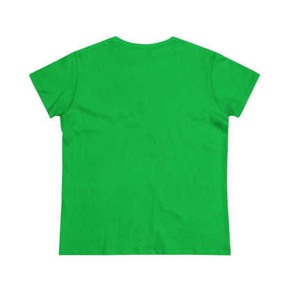 Back view of a Cute Halloween Ghost T-Shirt for Kids & Adults, Unisex Spooky Tee, Soft Cotton Halloween Apparel in vibrant green color.