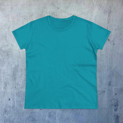 Turquoise unisex dog lover t-shirt, made from soft 100% cotton short sleeve for comfort.