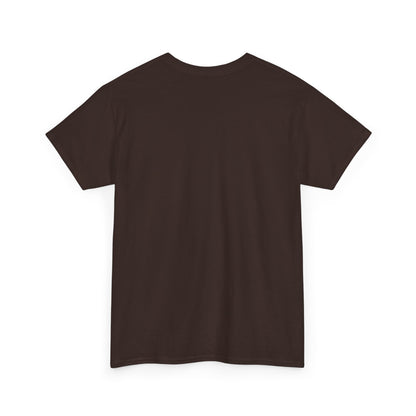 Back view of the True Crime & Moonshine Unisex Graphic Tee, emphasizing its simple and classic design, suitable for everyday adventures.