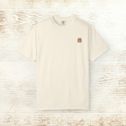 Rodeo On The Rocks Tee in off-white color, crafted from soft 100% US cotton, ideal for casual wear. Available in sizes S to 4XL.