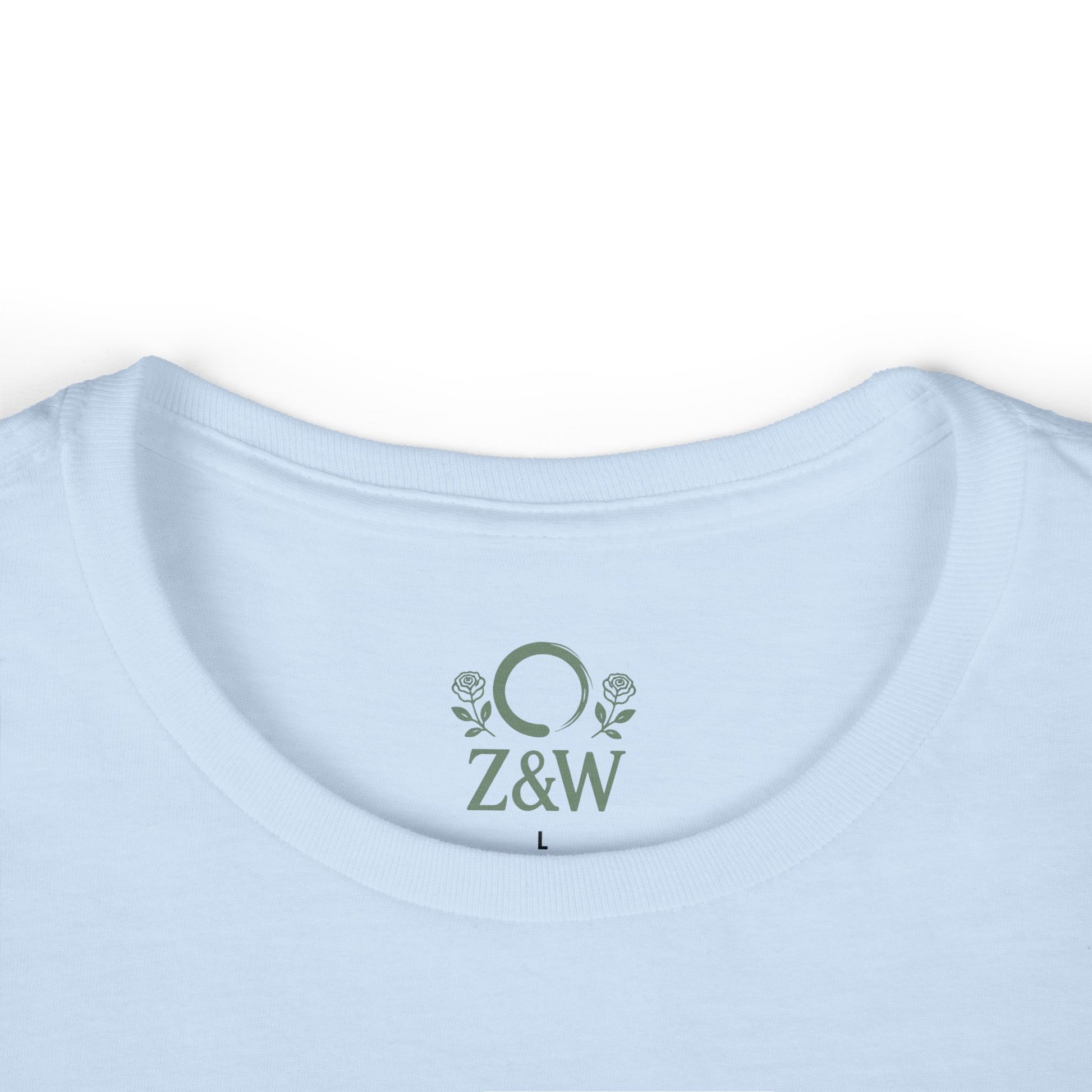 Cozy Plant Guitar Sweatshirt with Kangaroo Pocket and Adjustable Hood - Ethically Made, featuring a light blue neckline detail with logo.