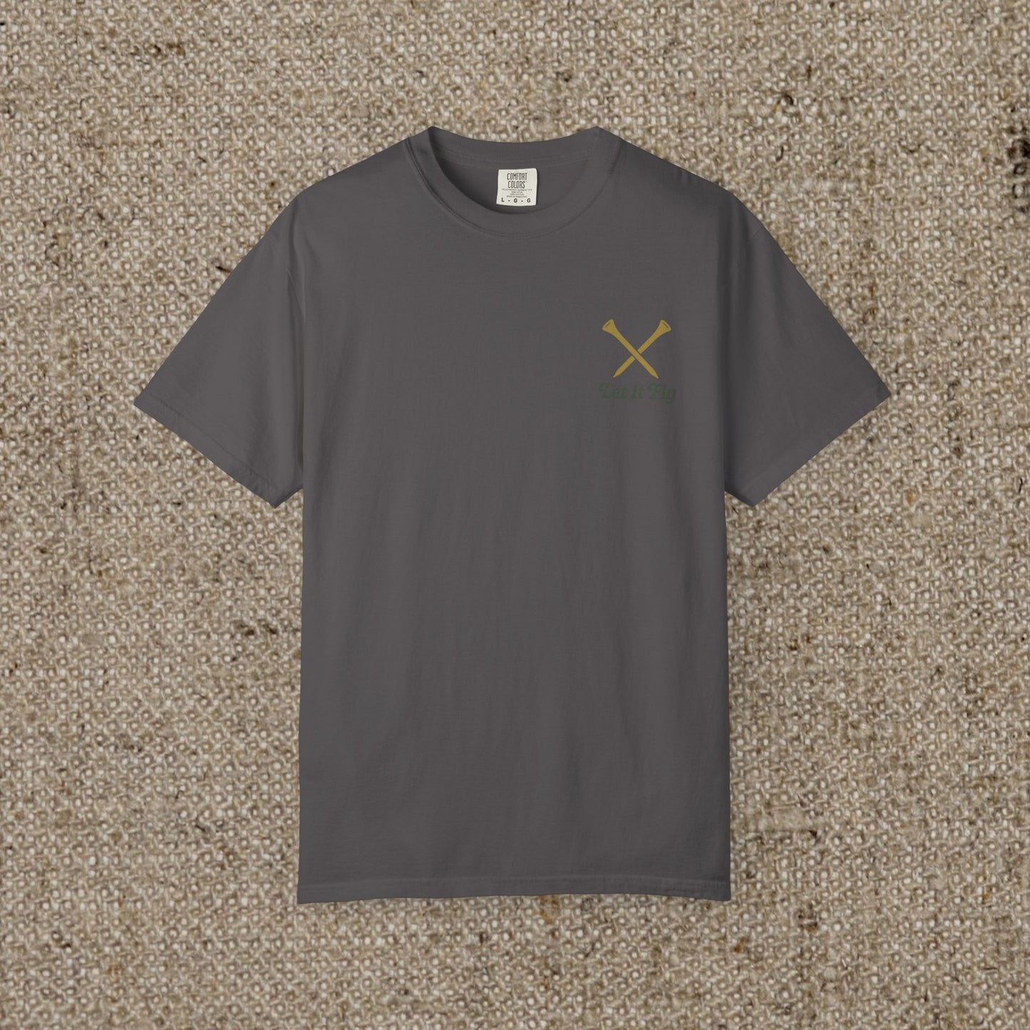Tee It High Let It Fly Graphic Tee in dark gray color, featuring a stylish design and comfortable fit, perfect for any casual occasion.
