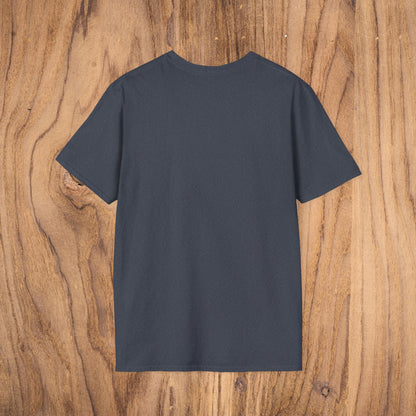 Back view of the Vintage Southern Gentleman Golf Shirt, highlighting the classic fit and smooth finish, perfect for relaxed golfing days.