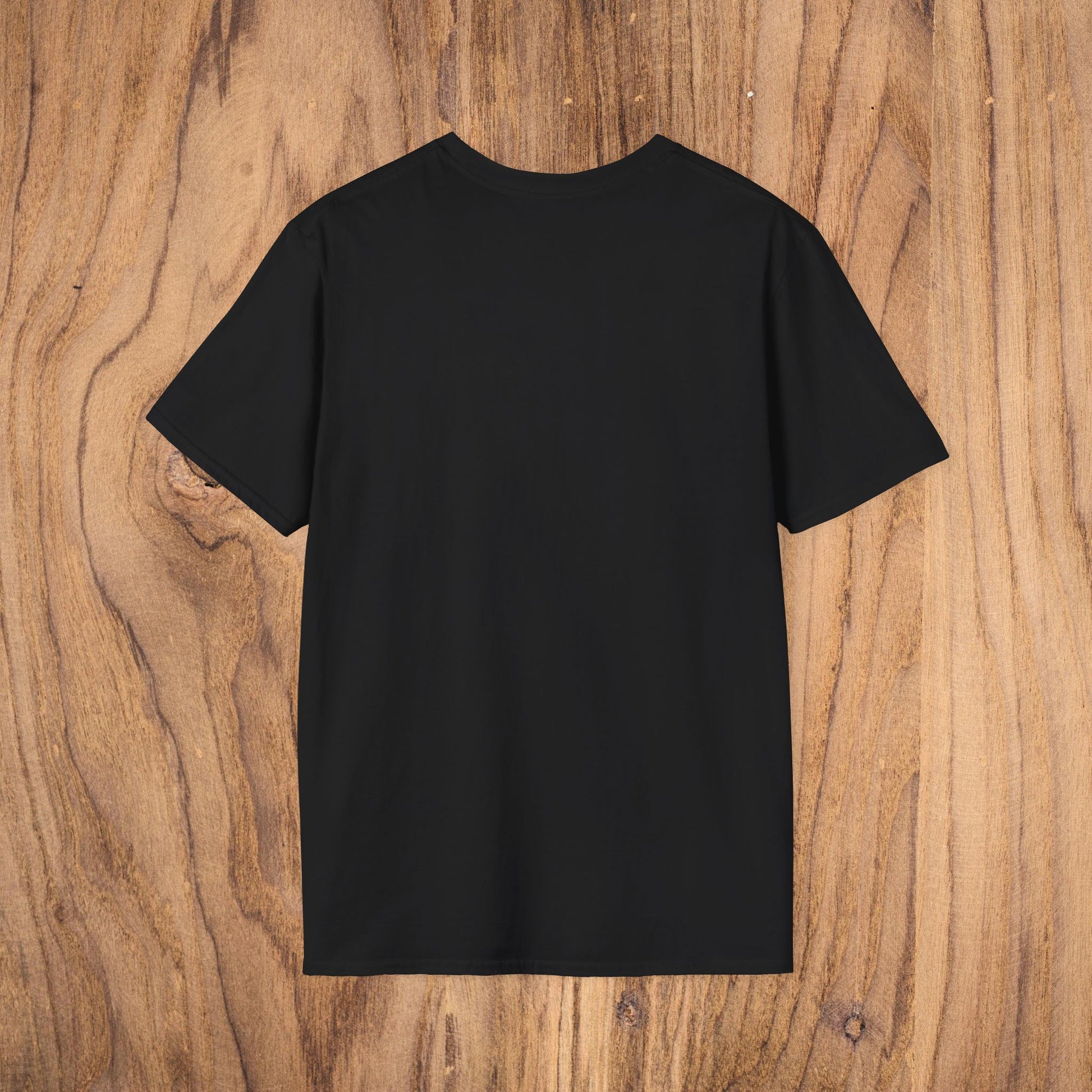Back view of the Vintage Southern Gentleman Golf Shirt, showcasing a classic fit without side seams for a clean look.