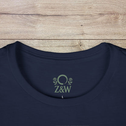 Cozy Seasonal Women's Tee | Fall Winter Graphic T-Shirt, Ghost Tee, Thanksgiving Shirt, Holiday Apparel, Cute Casual Wear - ZenAndWhiskey