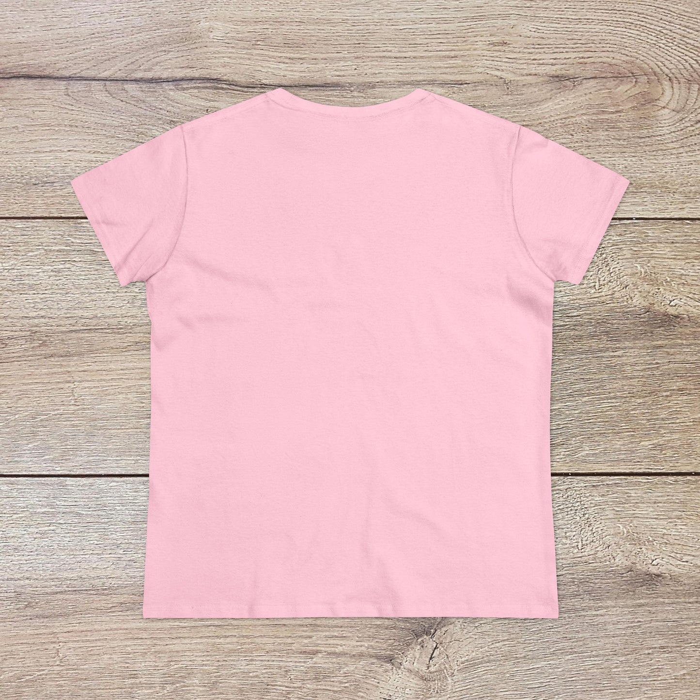 Back view of the Wine Not Tee, featuring a clean and simple design, made of 100% ring-spun cotton. Perfect for casual wear.