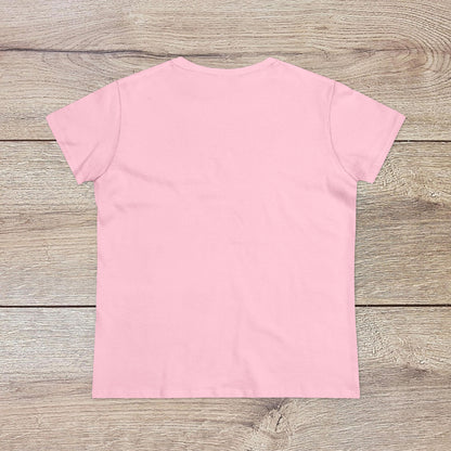Back view of the Wine Not Tee, featuring a clean and simple design, made of 100% ring-spun cotton. Perfect for casual wear.