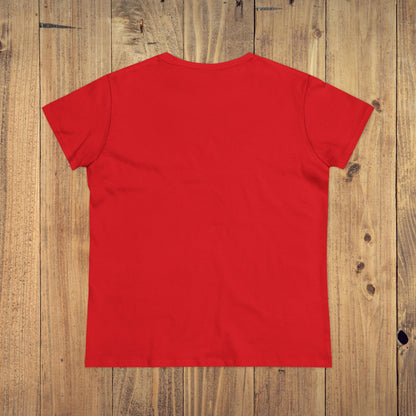 Stay Grounded Spiritual Tee - Comfortable Crop Top in vibrant red, showcasing a cute back view, great for beach days or casual gatherings.