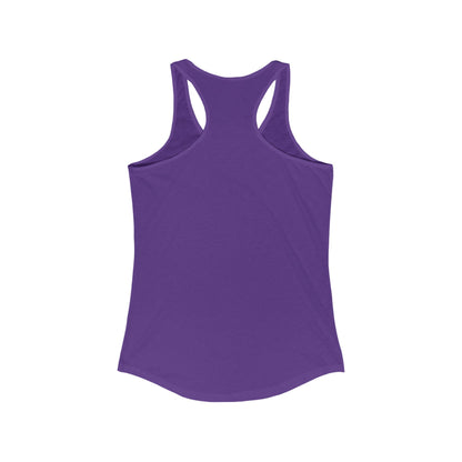 Stay Lunar Yoga Tank in vibrant purple, perfect for yoga and active lifestyles. Constructed from a breathable lightweight 60% cotton, 40% polyester mix.