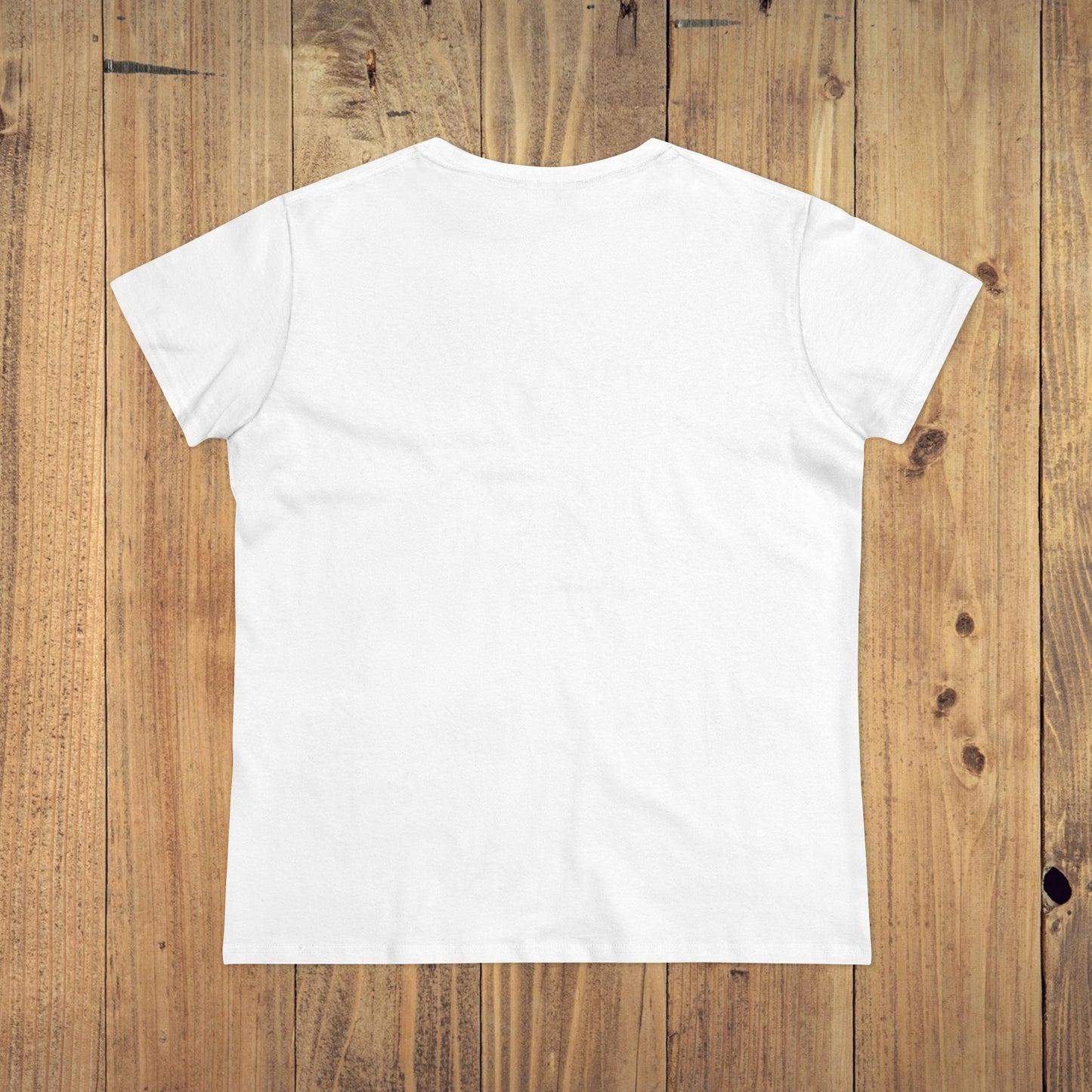 Back view of the Stay Grounded Spiritual Tee, showcasing the simple and comfortable design on a plain white crop top.